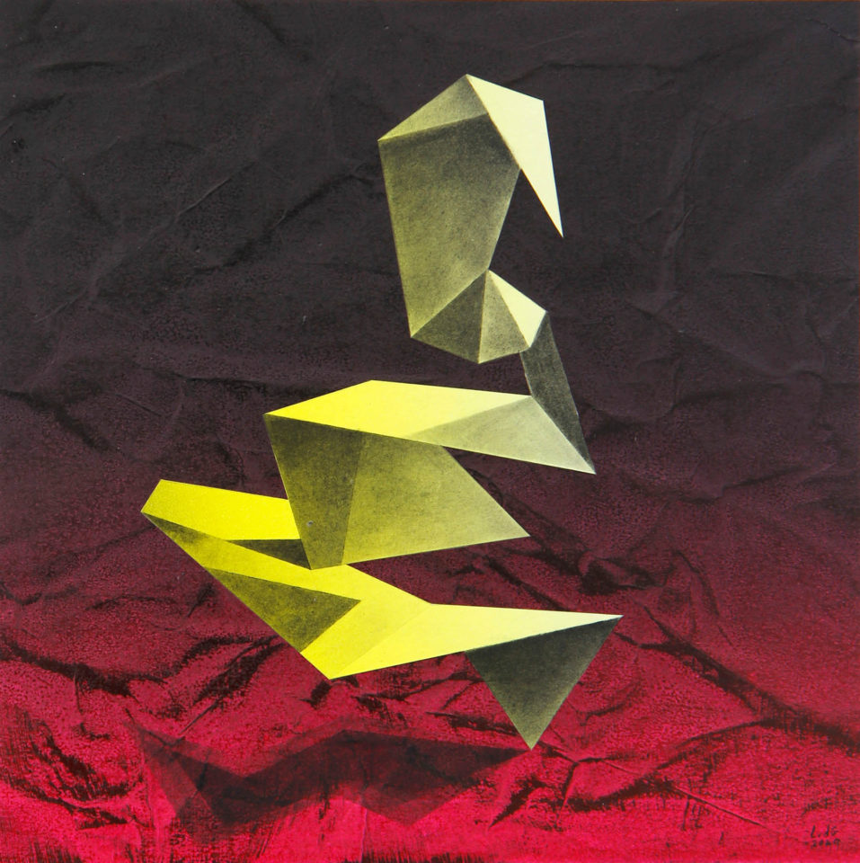 116 - Lenneke van der Goot - Folded (Yellow)